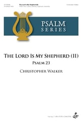 The Lord Is My Shepherd (II) SATB choral sheet music cover